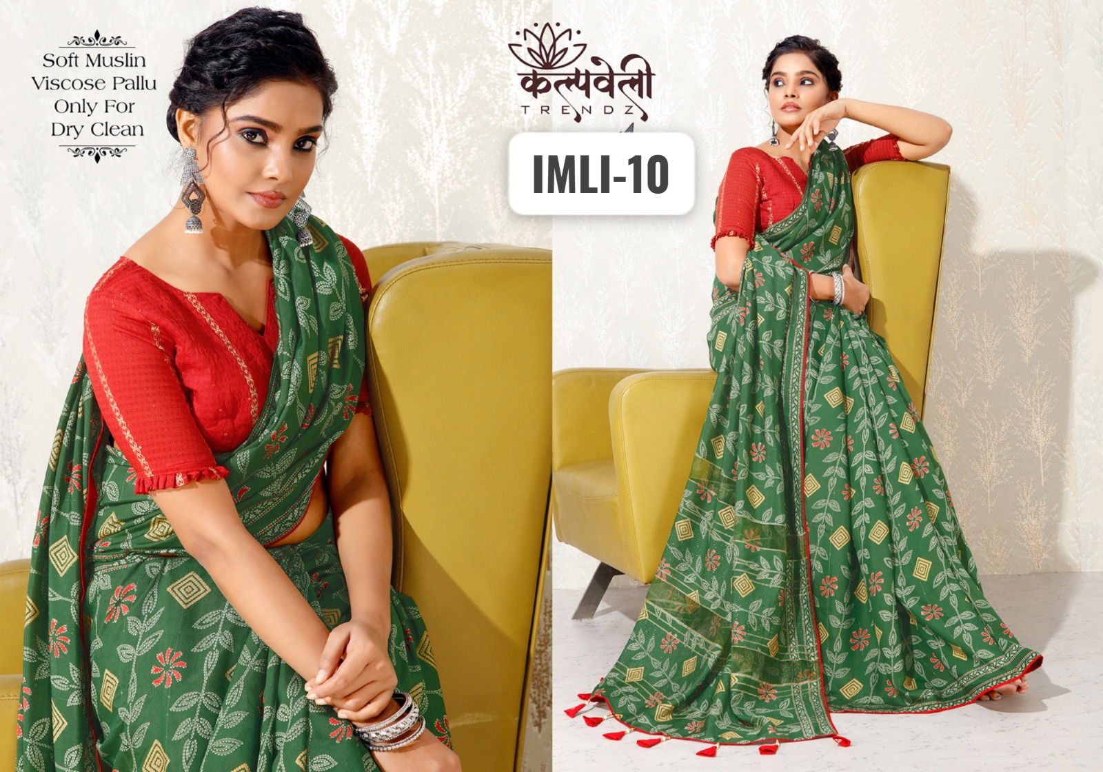 Imli 10 By Kalpatru Muslin Printed Designer Sarees Wholesale Shop In Surat